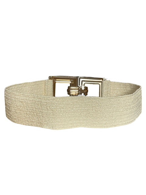 Cinturón Tesoro TPS Yute Beige-Talla M