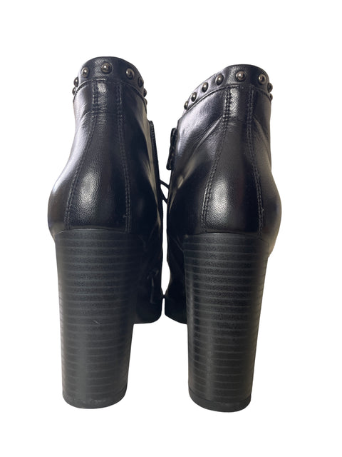Botin Nero Giardini Ziper Lateral Negro- Talla 37