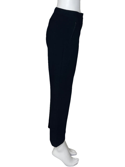 Pantalón Tory Burch Tiro Alto Negro-Talla 6