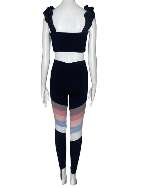 Set Port De Bras Deportivo Rainbow Negro-Talla M