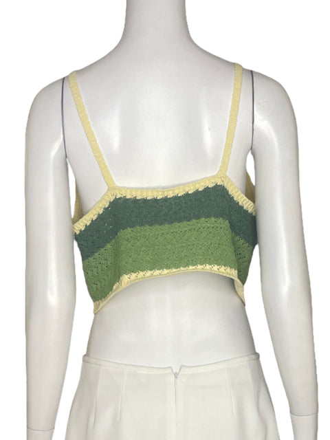 Top Tesoro TPS Crochet Beige - Talla M