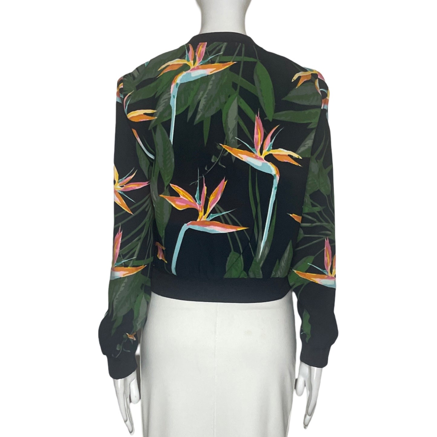 Chaqueta Only Flores Verde-Talla M