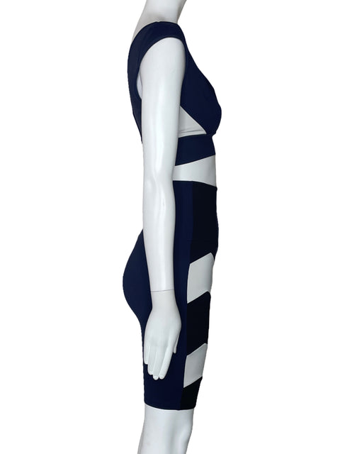 Set Port De Bras Deportivo Corto Azul-Talla M