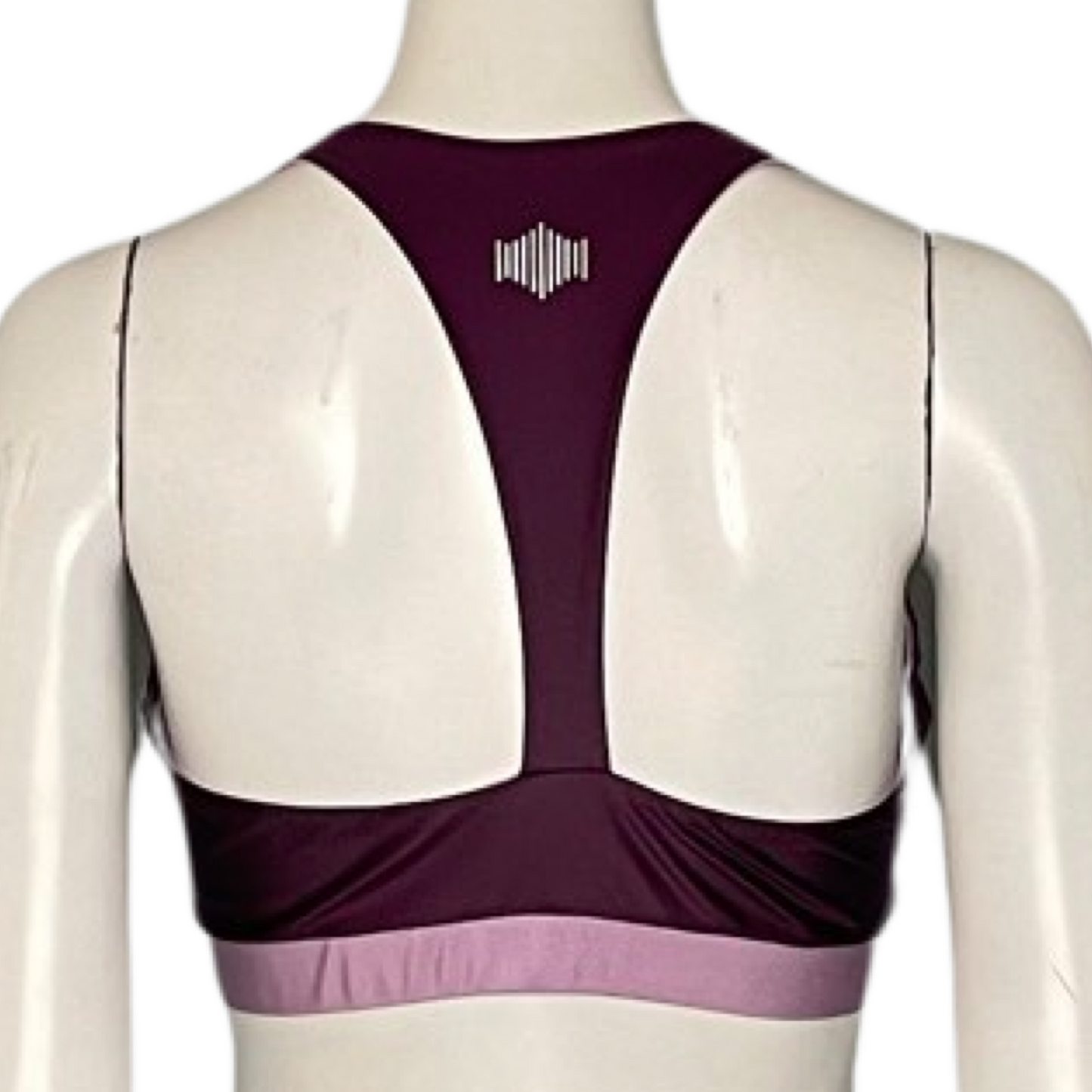 Top Beat a Bee Deportivo Satinado Vino tinto- Talla L