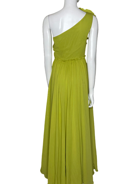 Vestido Te Quiero Teresa Valencia Maxi Verde-Talla S