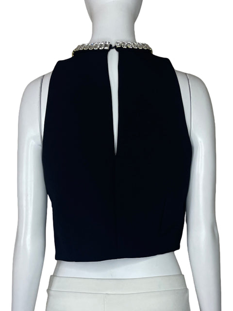 Top Sandro Pedreria Negro-Talla M