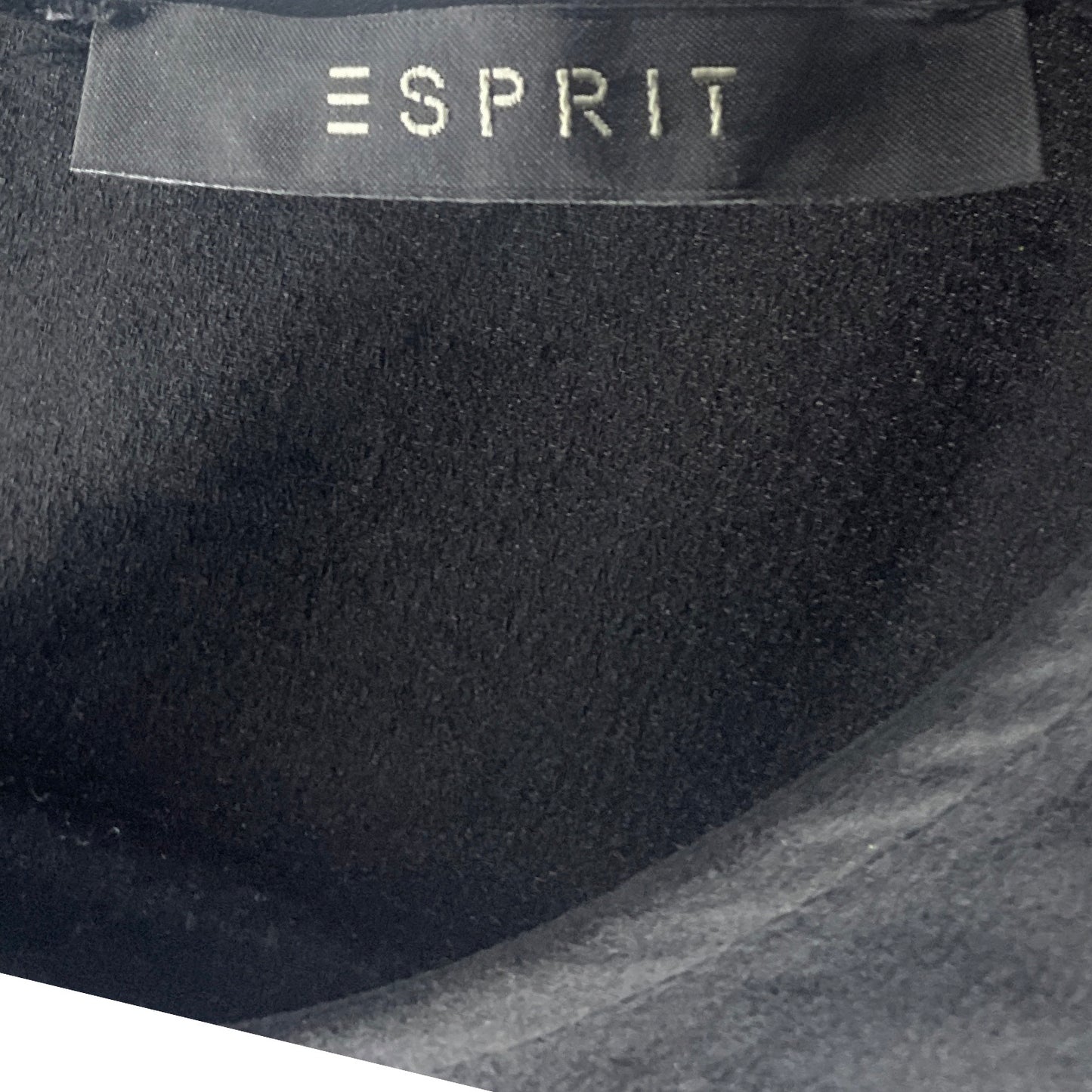 Blusa Esprit Vuelos Manga Negro-Talla S