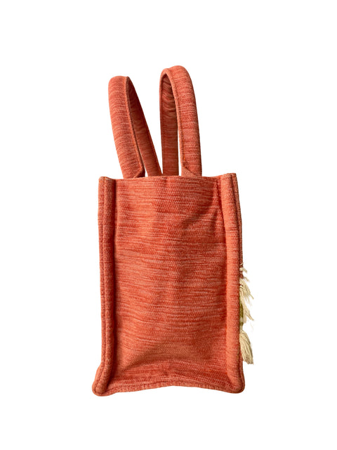 Cartera IQEHOINA Flecos Frontal Rosado- Talla U