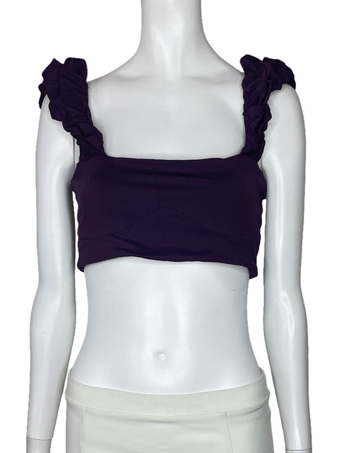 Top Port De Bras Sienna Morado-Talla M