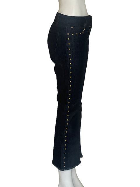 Pantalón Michael Kors Tachuelas Jeans Azul-Talla 0