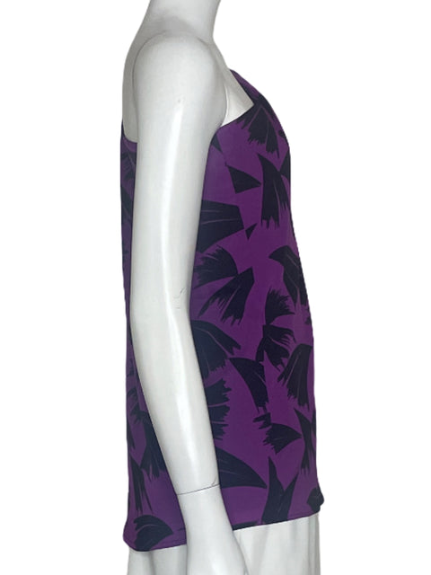 Blusa Guess One Shoulder  Morado-Talla L