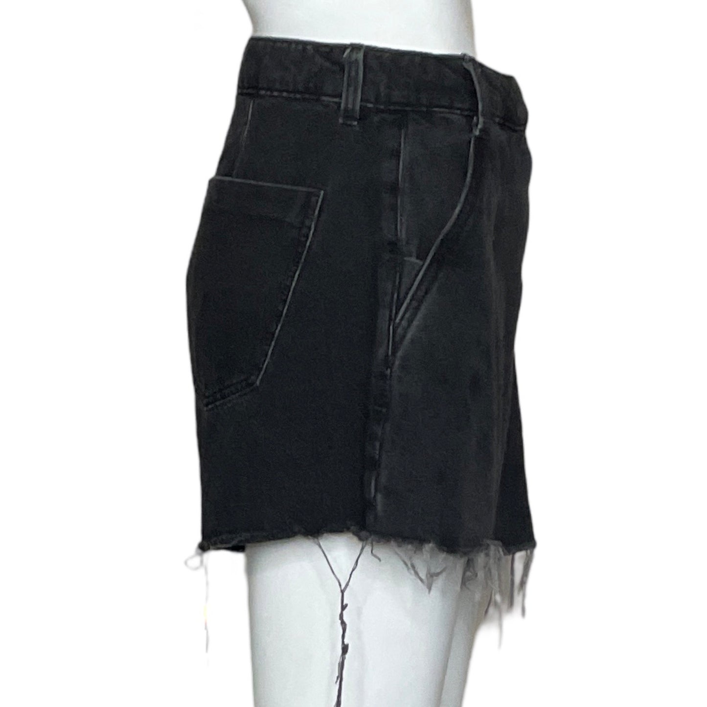 Falda Short Zara Negro-Talla S