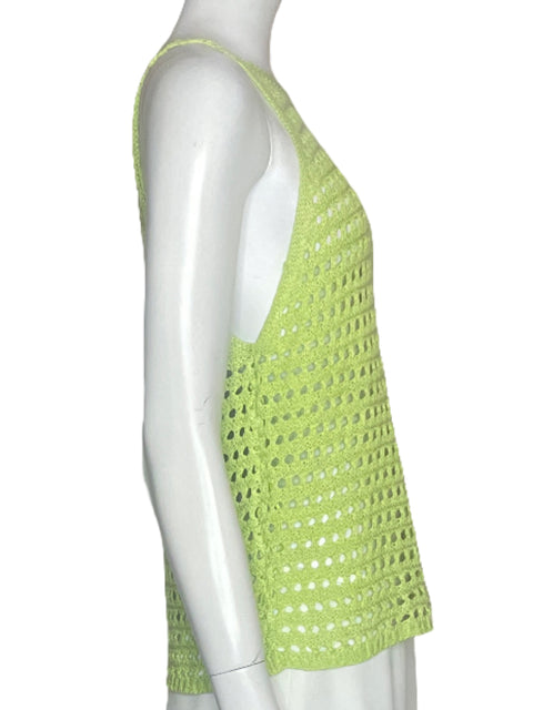 Top Tesoro TPS Tejido Verde-Talla L