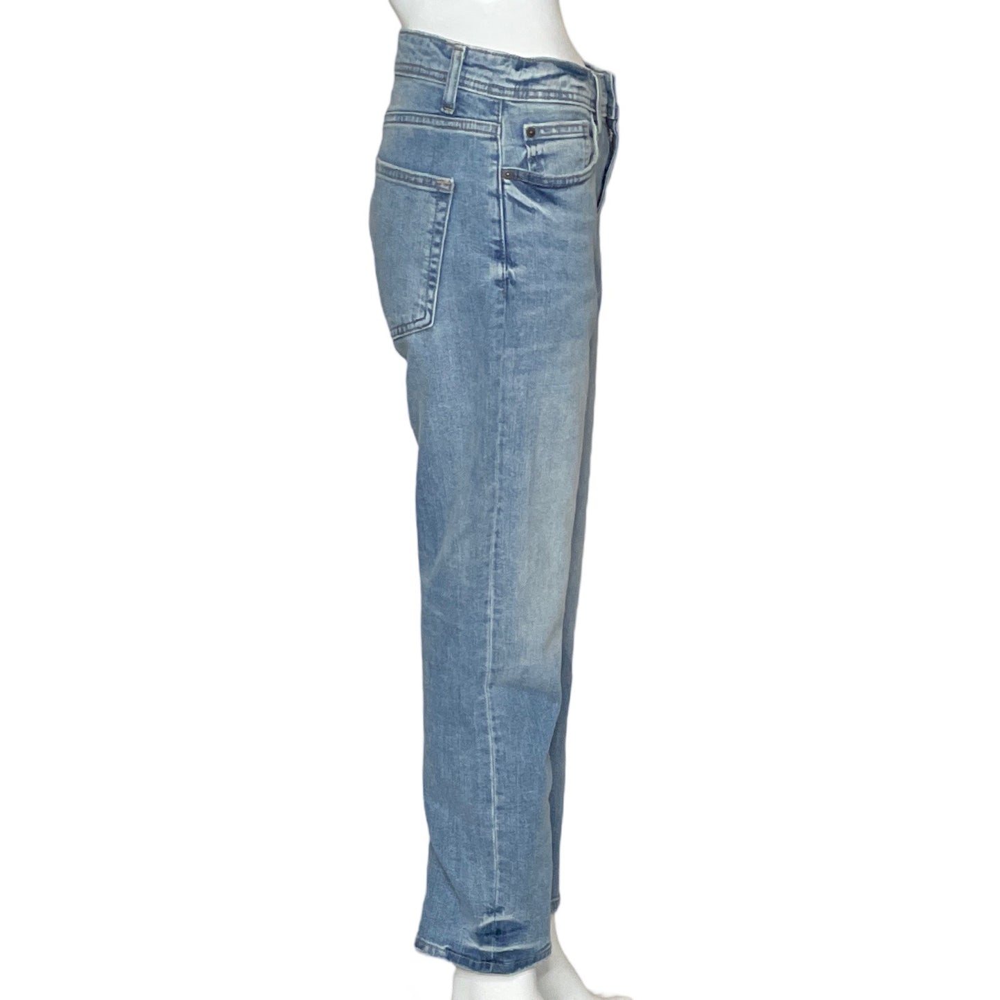 Pantalon Zara Denim Azul-Talla 2