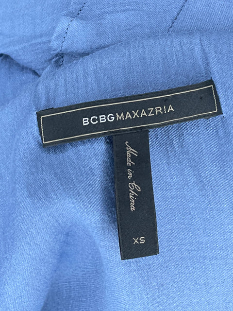 Vestido BCBG Vuelos Azul-Talla XS