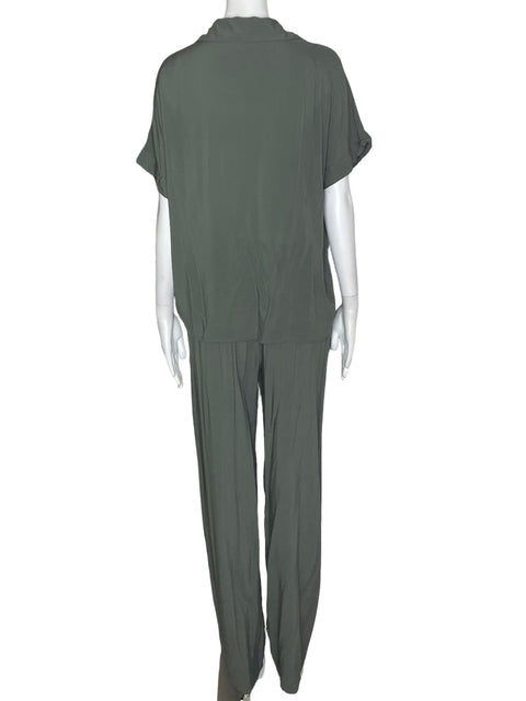 Set Tezenis Blusa/ Pantalón Verde- Talla M
