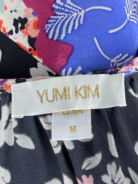Blusa Yumi Kim Floral Azul-Talla M