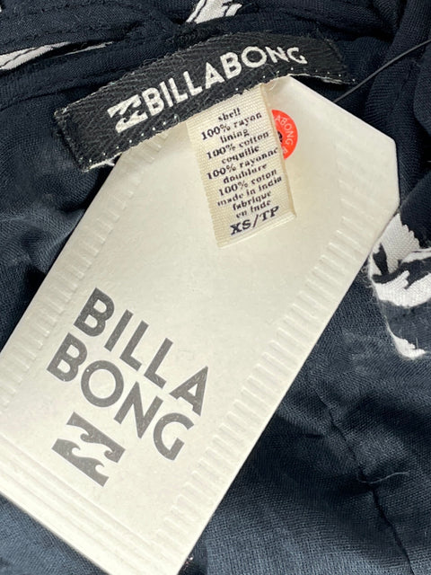 Vestido Billabong Asimétrico Negro-Talla XS