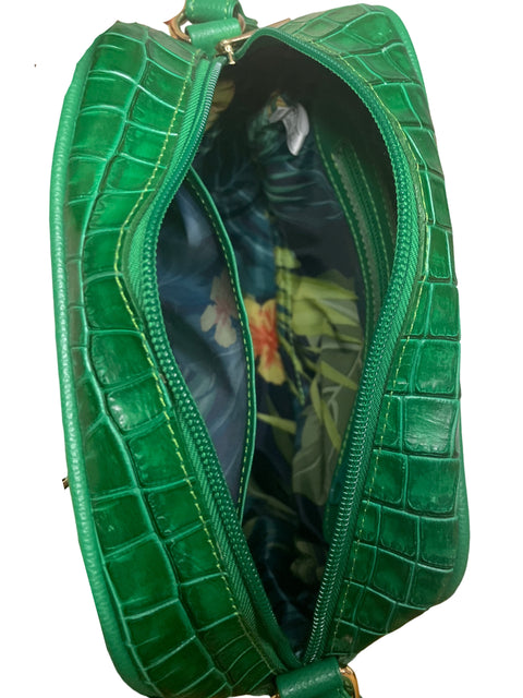 Bolso Tesoro TPS Cremallera Cuadro Verde-Talla M