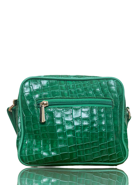 Bolso Tesoro TPS Cremallera Cuadro Verde-Talla M