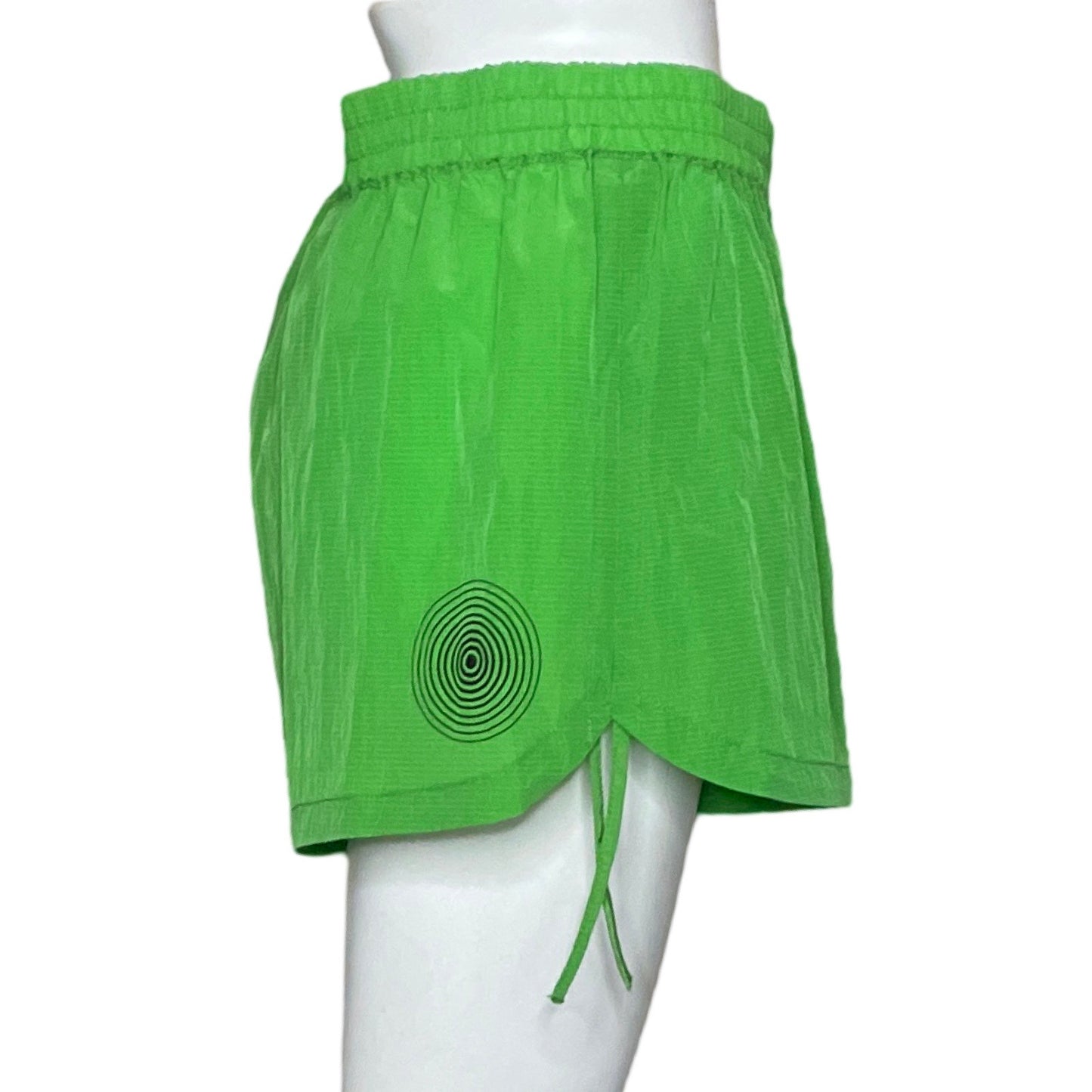 Short Ganni Classic Green Verde-Talla 38