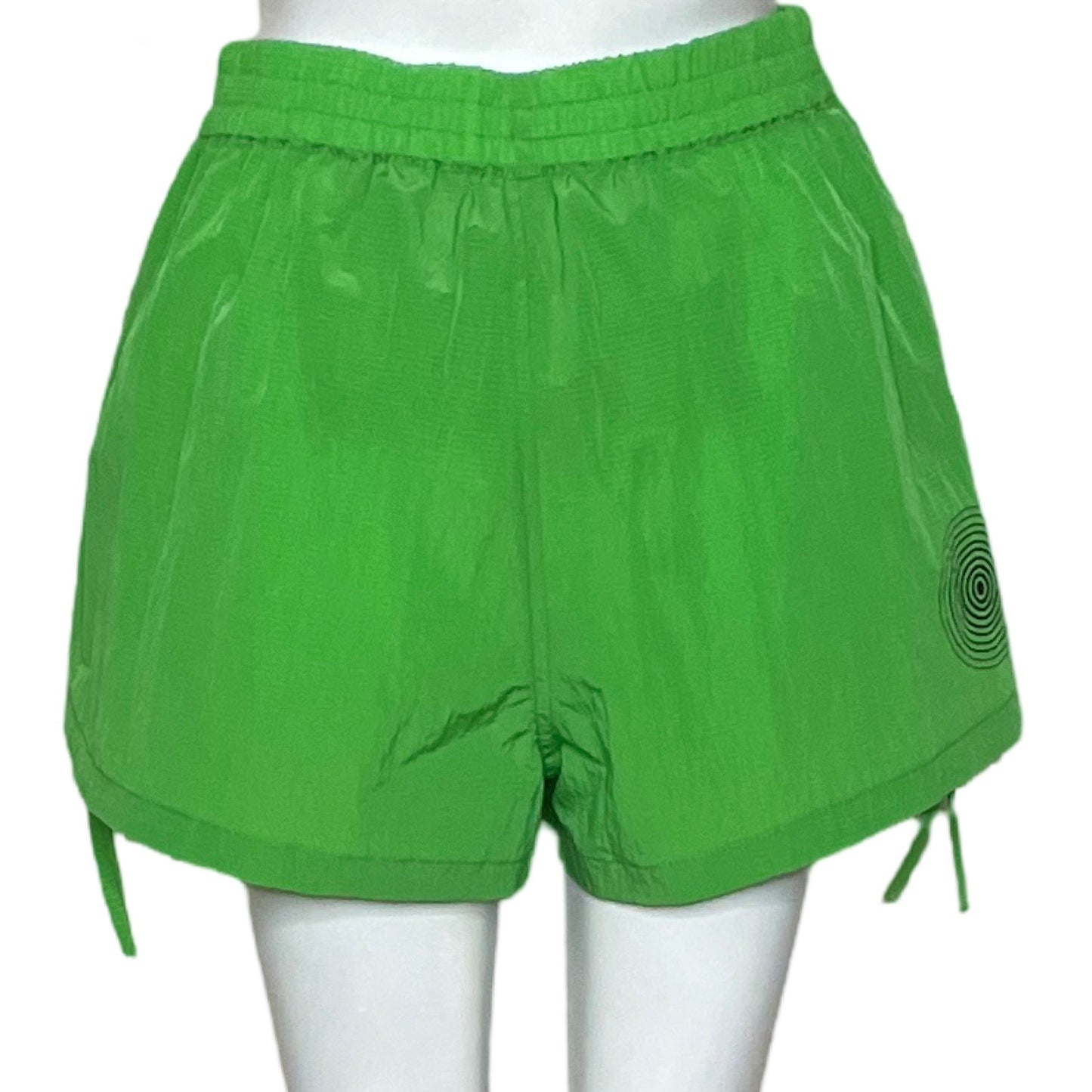 Short Ganni Classic Green Verde-Talla 38