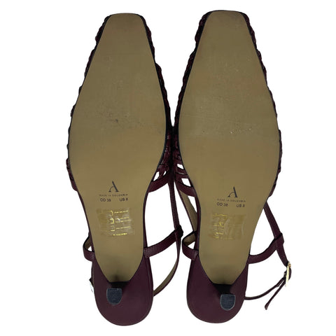 Calzado Alta FIAMMA CRAFT Rojo Vino-Talla 8
