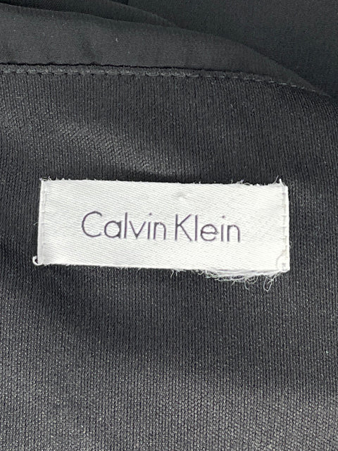 Vestido Calvin Klein Vuelos Tirantes Negro-Talla U