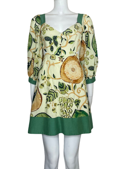 Vestido Alexis Edorta Cut Out Verde-Talla L