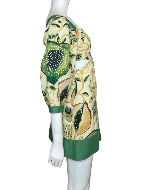 Vestido Alexis Edorta Cut Out Verde-Talla L