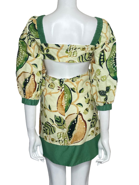Vestido Alexis Edorta Cut Out Verde-Talla L