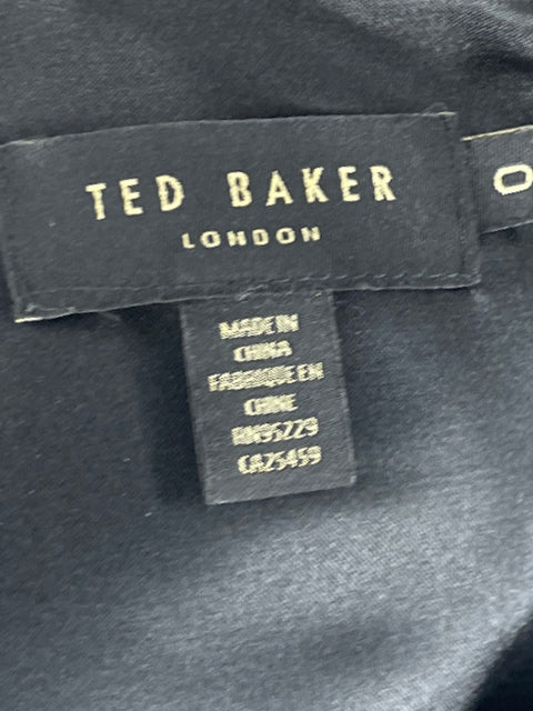 Romper Ted Baker Pedreria Bolsillo Negro-Talla 0