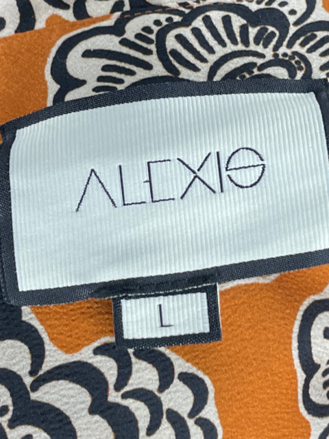 Romper Alexis Camisero Printed Naranja-Talla L