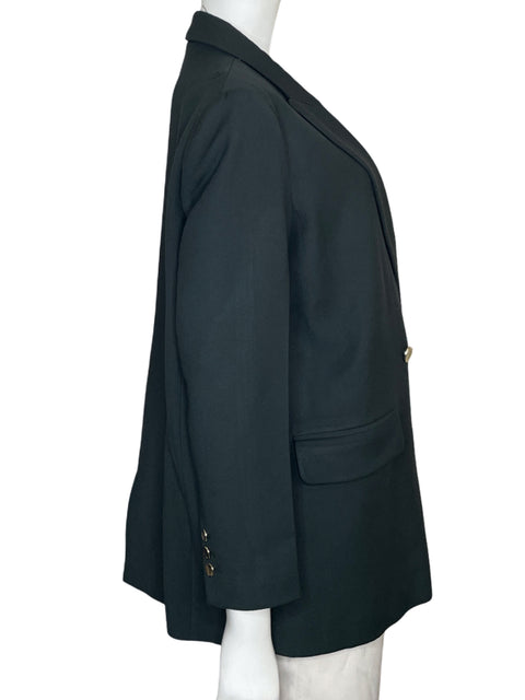 Blazer Zara Oversize Un Botón Verde-Talla M