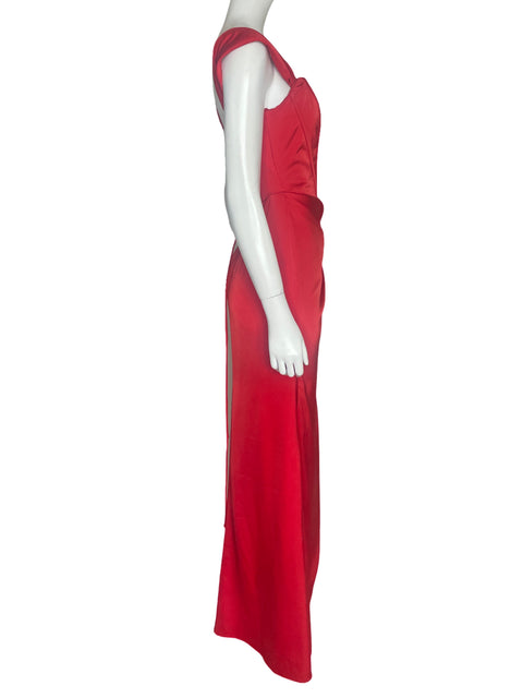 Vestido Cinderella Strapless Rojo - Talla 8