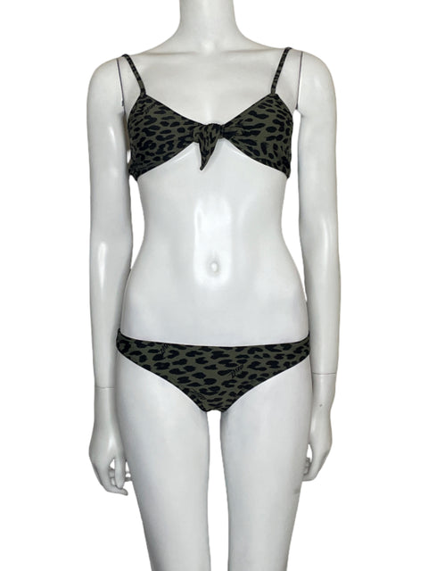 Bikini Zadig & Voltaire New Leo Triangle Verde-Talla 6