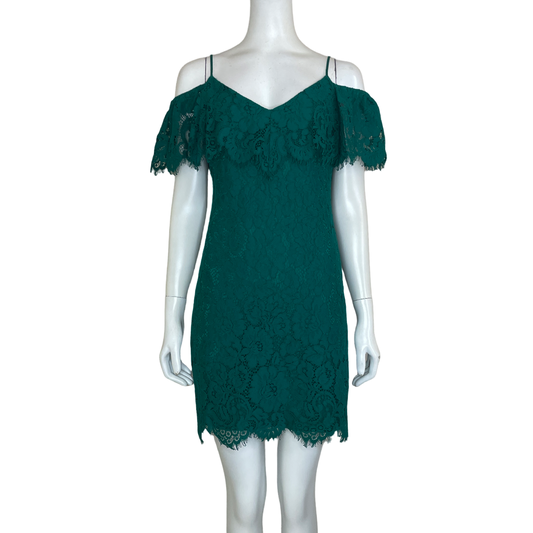 Vestido RALPH LAUREN Encaje Mangas Corta Verde - Talla 4P