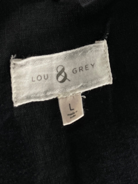 Vestido Lou & Grey Camisero Negro-Talla L