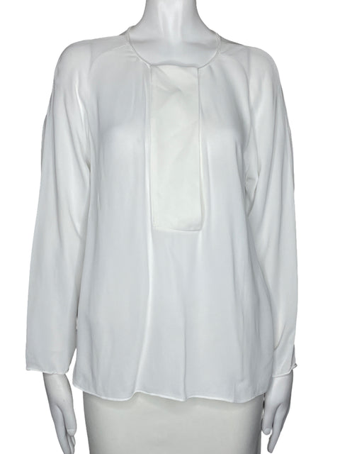 Blusa Bimba Y Lola Mangas Blanco-Talla XS