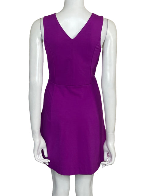 Vestido Rachel Roy Acampanado Morado-Talla XS