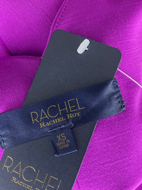 Vestido Rachel Roy Acampanado Morado-Talla XS