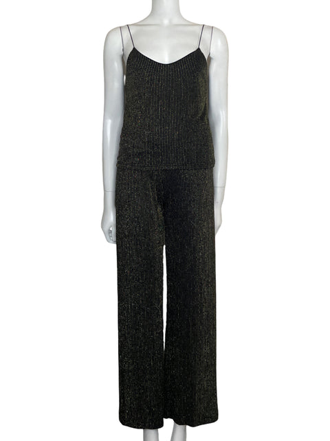 Set True True Rayas Negro-Talla S