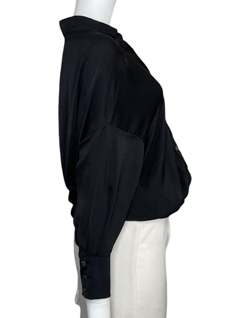 Camisa Hyfve Hyfve Hyfve Satinada Negro-Talla S