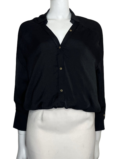 Camisa Hyfve Hyfve Hyfve Satinada Negro-Talla S