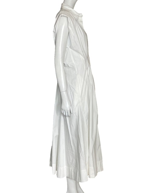Vestido Tesoro TPS Hombreras Blanco-Talla S
