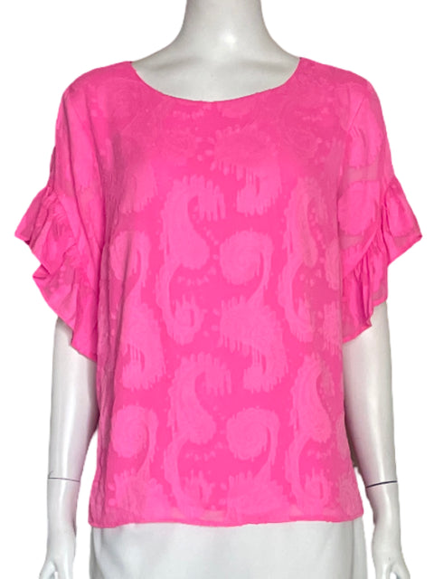 Blusa Lilly Pulitzer Vuelos Rosado-Talla S