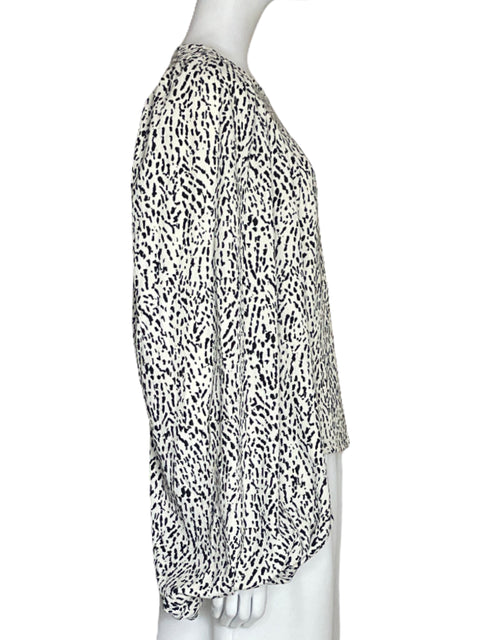 Top Tesoro TPS Abullonado Estampado Beige-Talla L