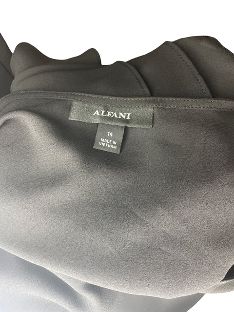 Blusa Alfani Liso Fluido Negro - Talla 14