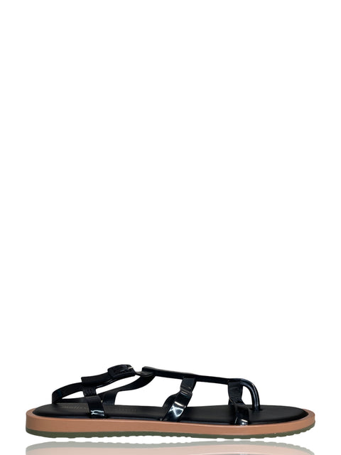 Calzado Melissa+Salinas Caribe Sandal Negro-Talla 9