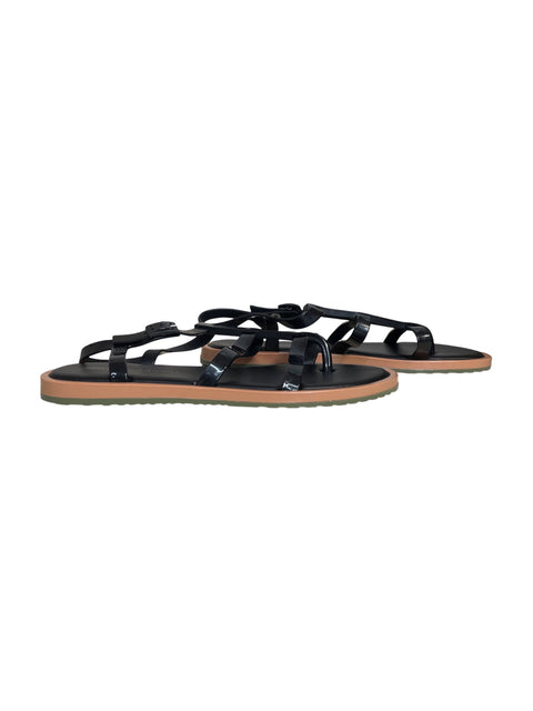 Calzado Melissa+Salinas Caribe Sandal Negro-Talla 9